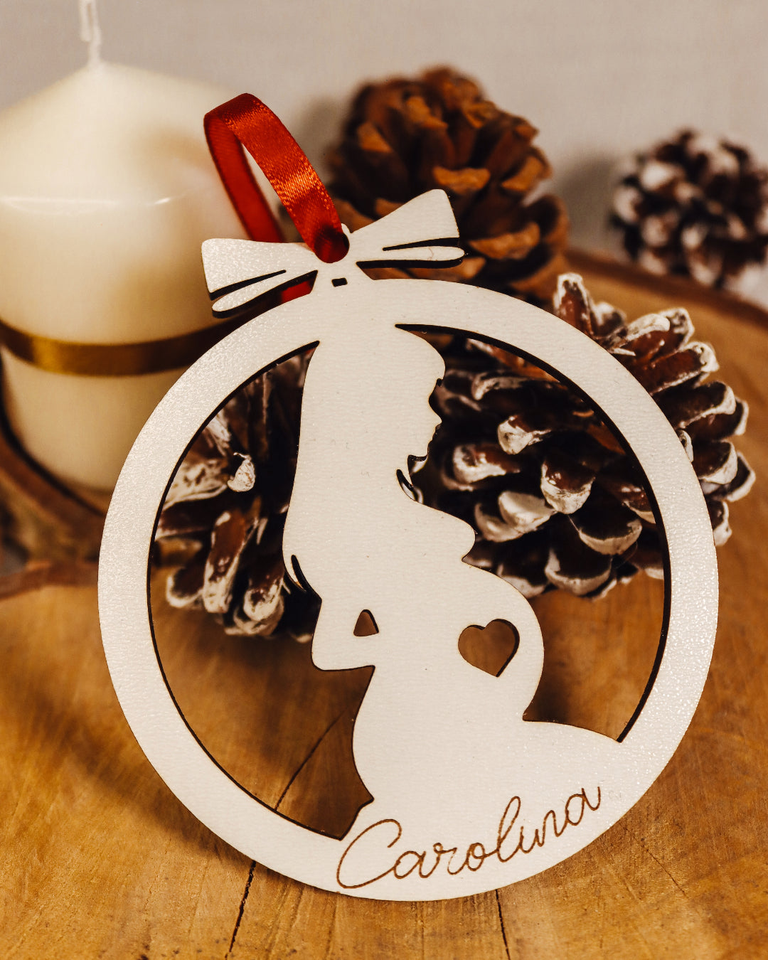 Bola de Natal - Grávida