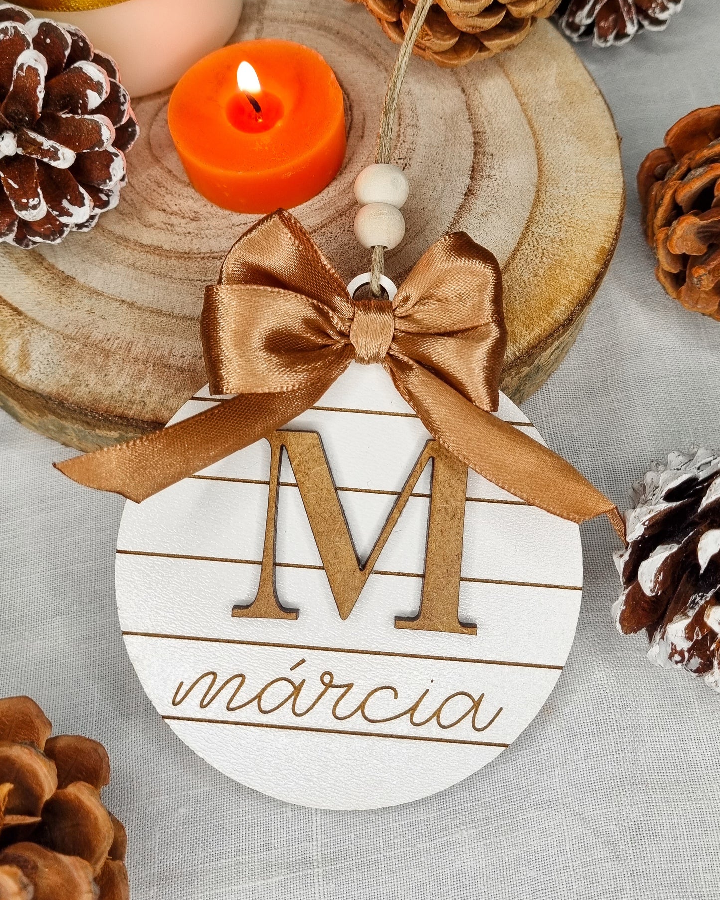 Bola de Natal - Decorada