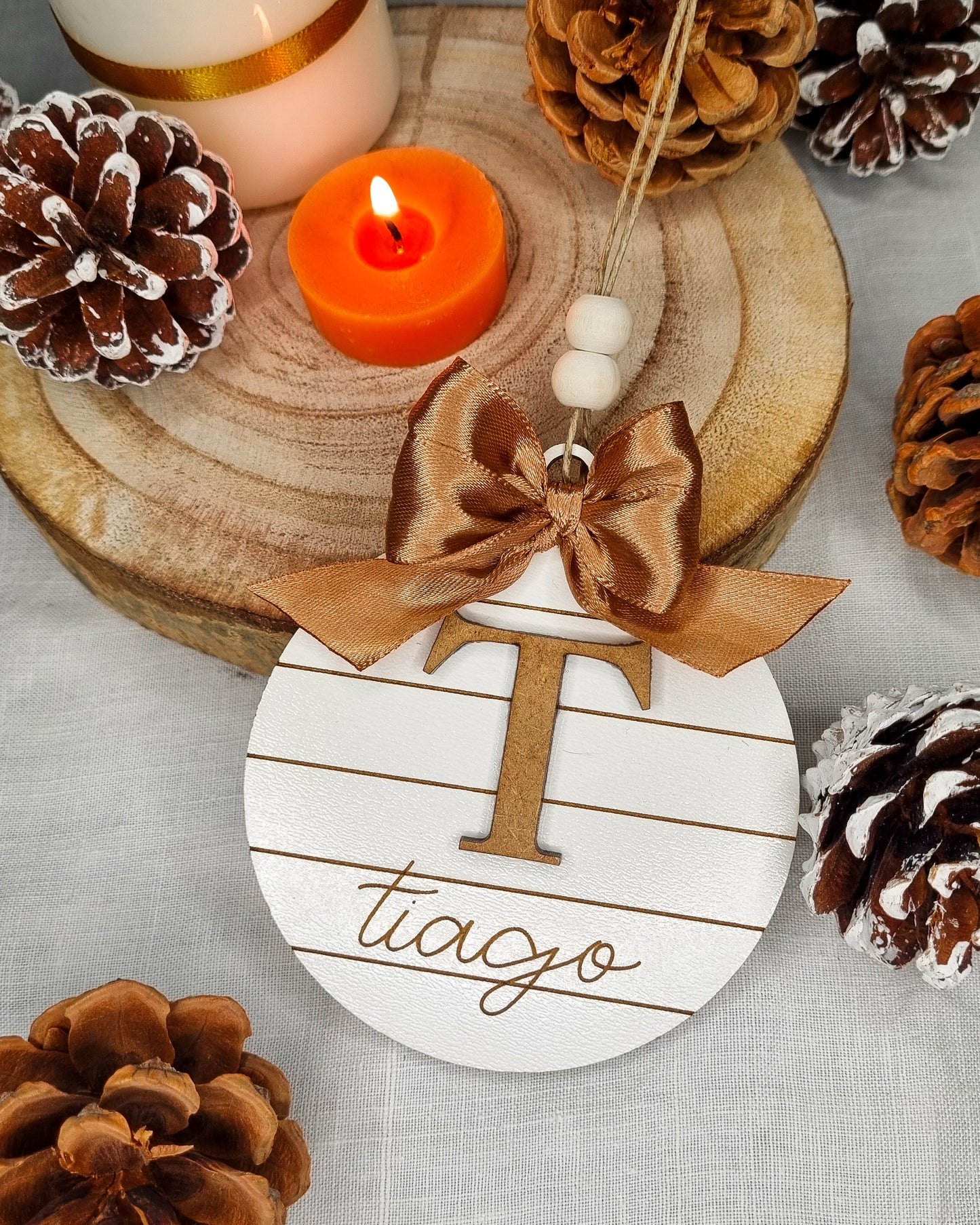 Bola de Natal - Decorada