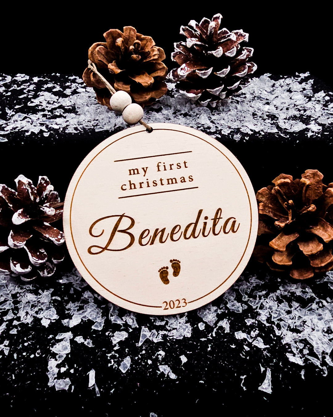 Bola de Natal - My first Christmas