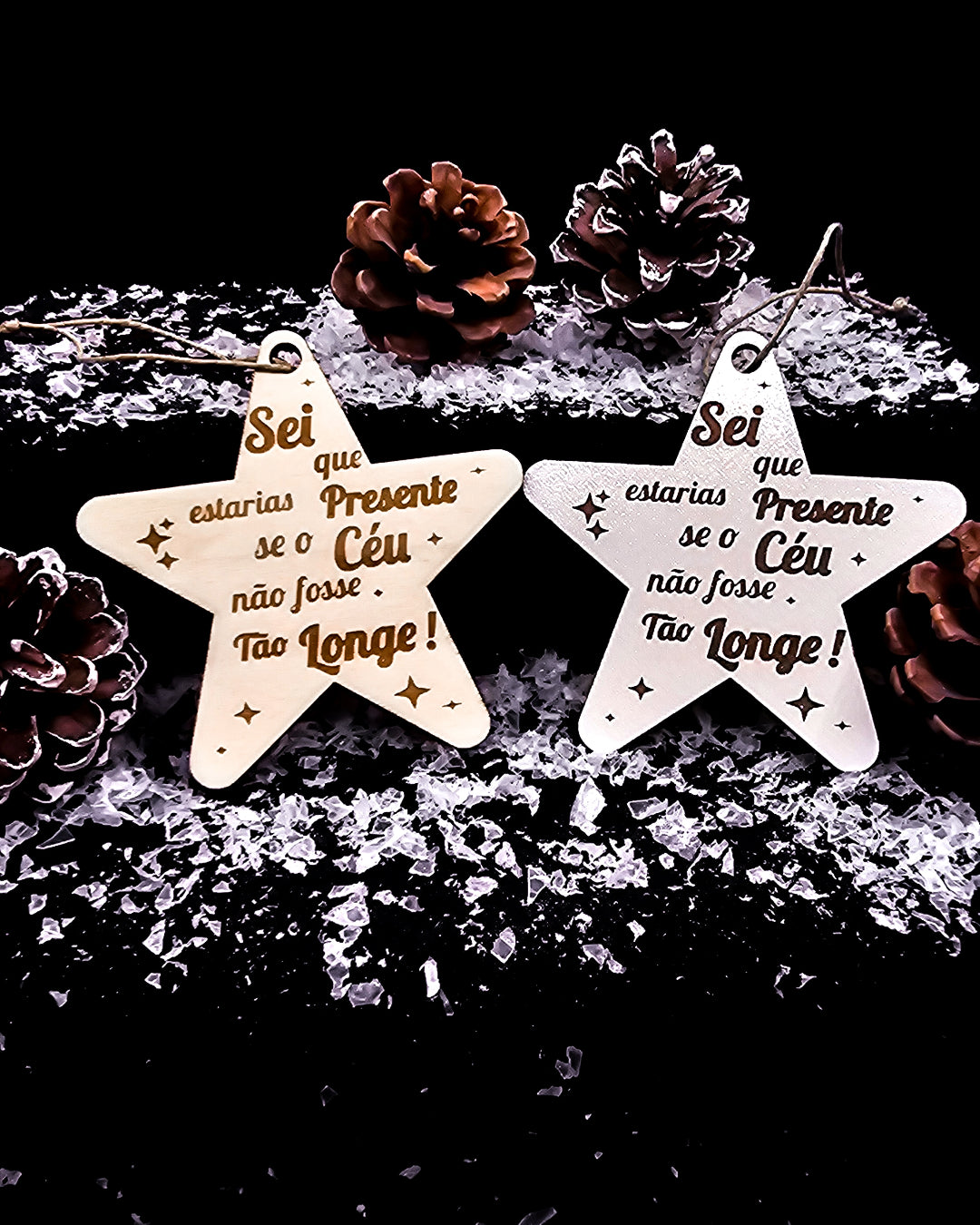 Bola de Natal - Estrela