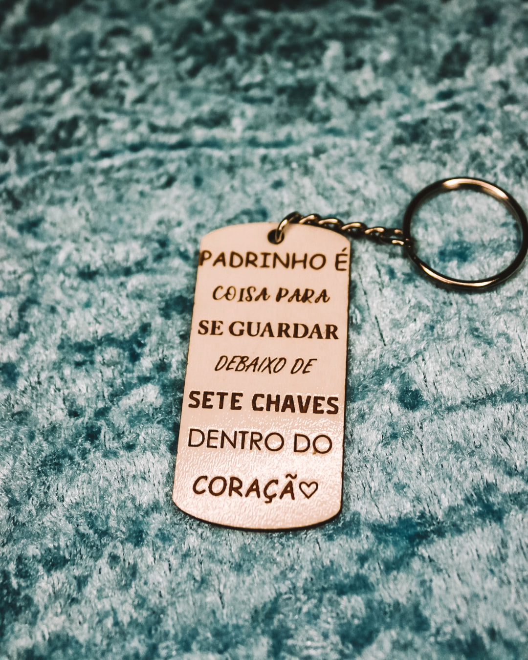 Porta-Chaves - Padrinho/Madrinha debaixo de Sete Chaves